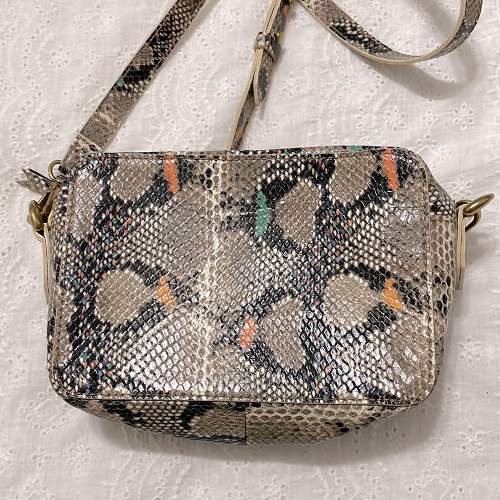 Madewell Multicolor Snake-Print Crossbody Bag - Picture 7 of 10
